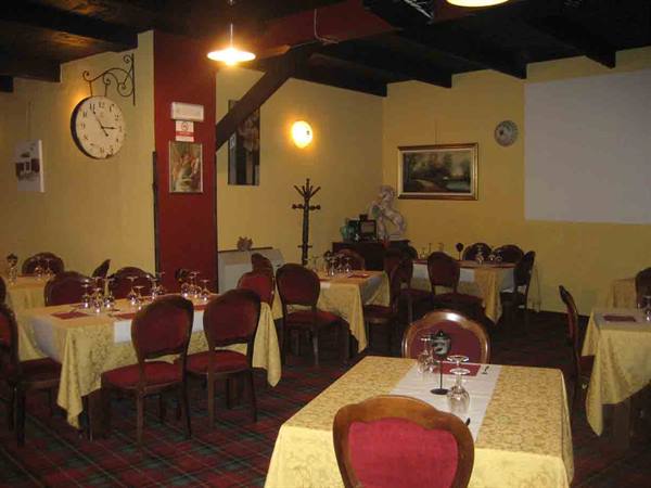 Nella sala del Ristorante Pizzeria Il Gladiatore