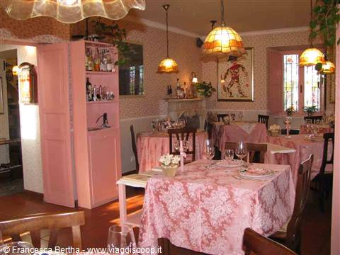 Nelle sale del Ristorante La Volpina di Ovada