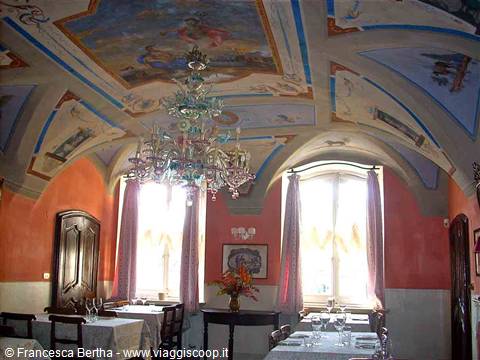 Nelle splendide sale del Ristorante Cantine del Gavi