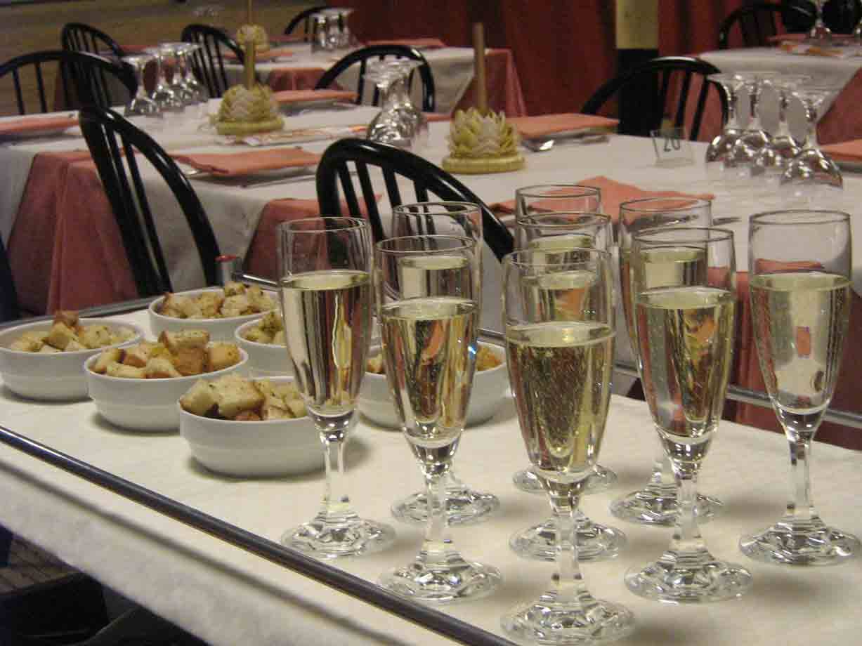 L'aperitivo presso il Ristorante Gargantua