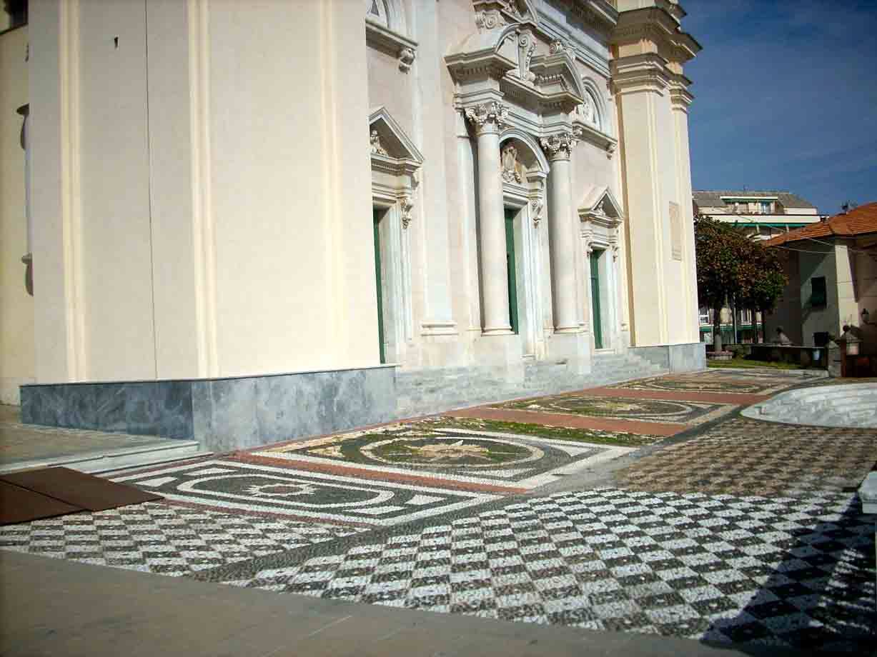 Il sagrato della Basilica