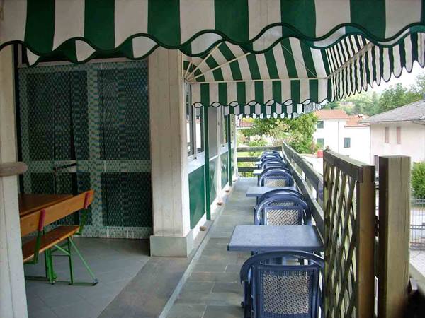 Il dehor del Ristorante Pizzeria L'Incontro
