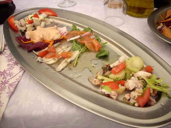 Ristorante Vela: un fantastico antipasto di mare