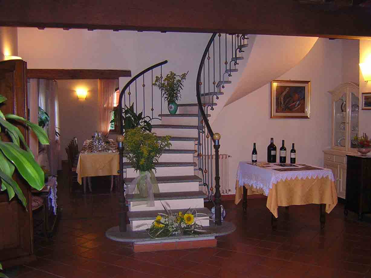Presso il Ristorante La Casa nel Bosco