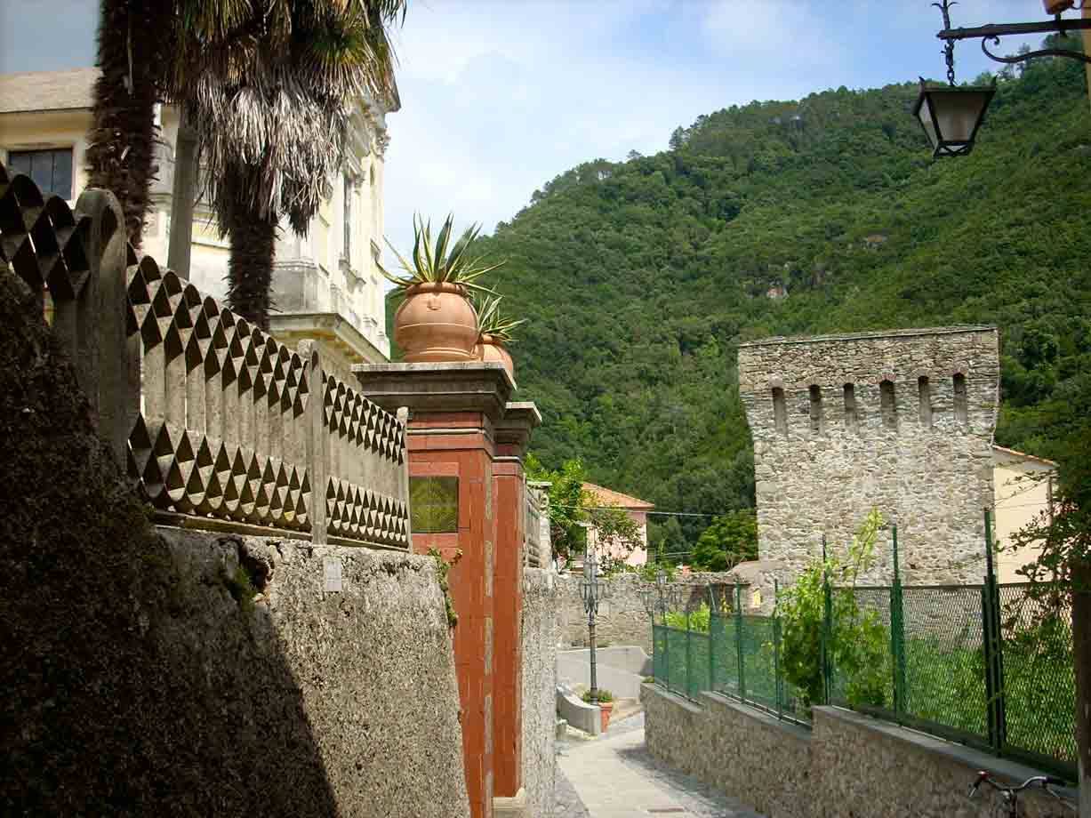 Veduta con l'antica torre