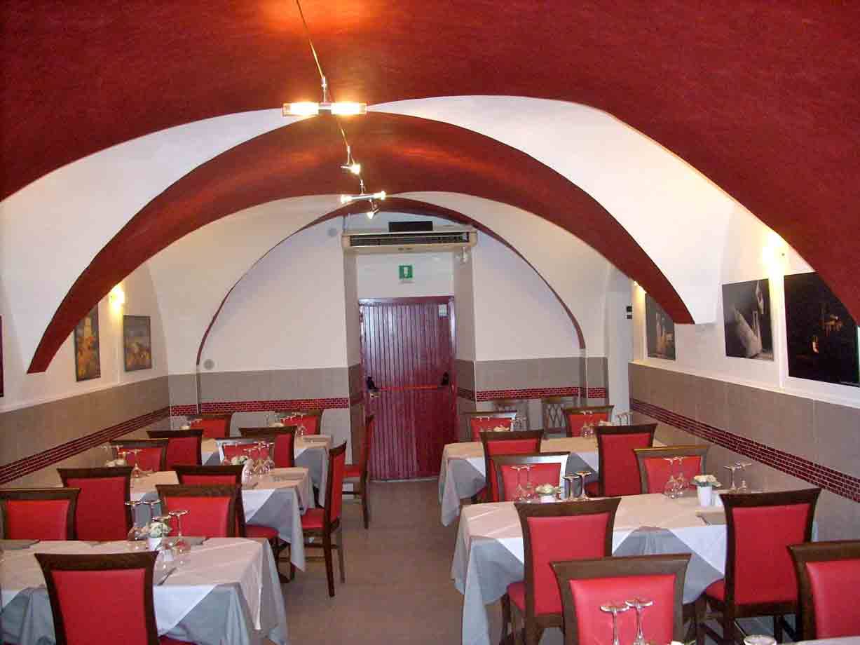 La sala del Ristorante Cibus