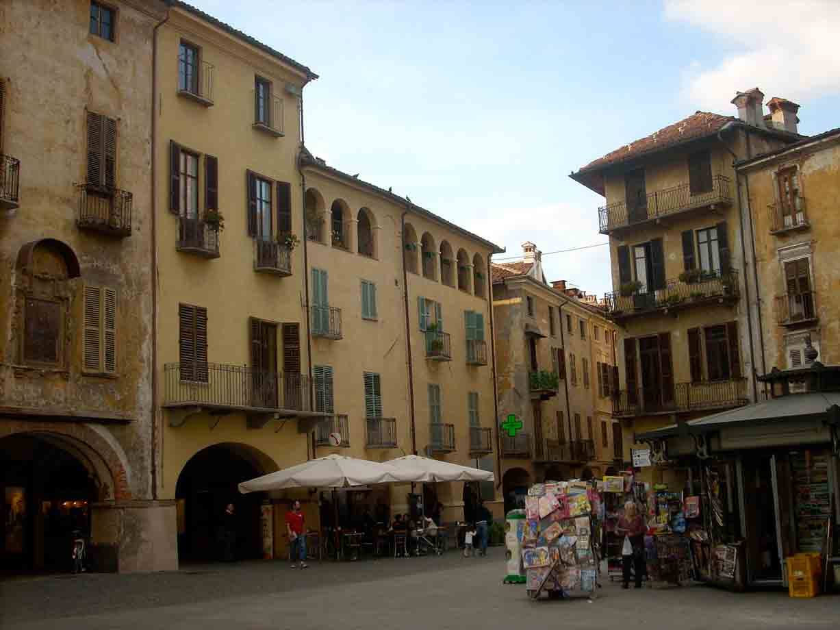 Uno scorcio del centro storico