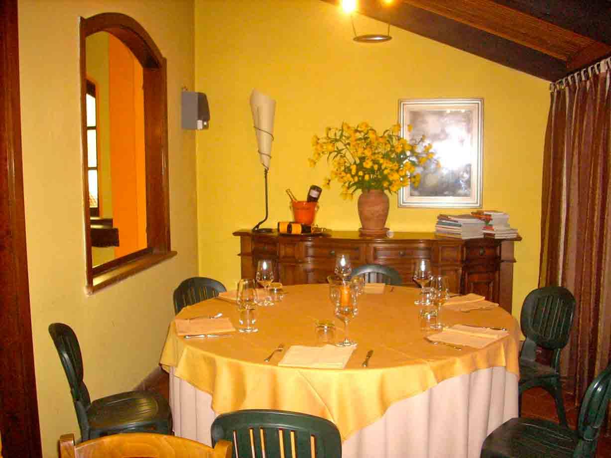 A tavola presso il Ristorante El Brandè