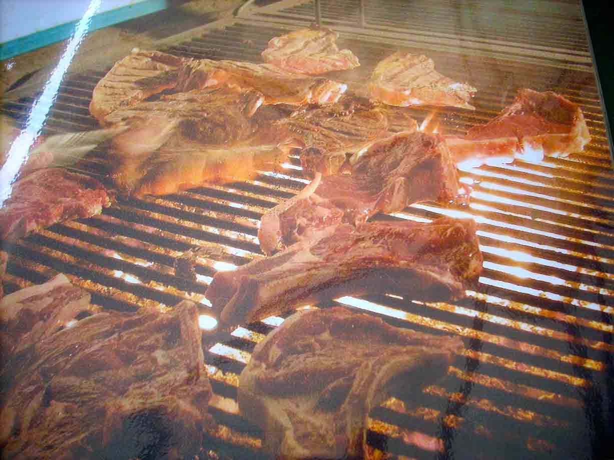 L'ottima carne alla griglia del Ristorante El Brandè