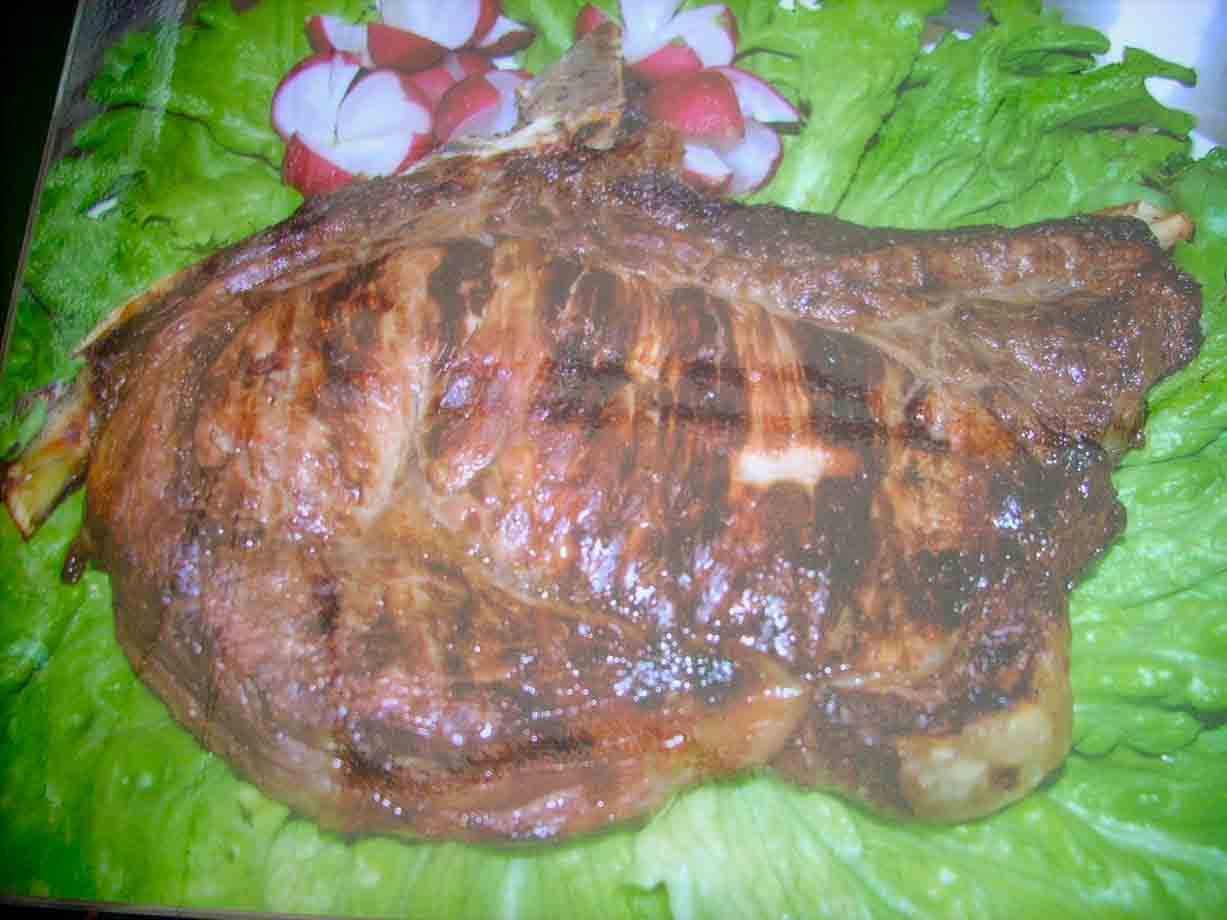 L'ottima carne alla griglia del Ristorante El Brandè