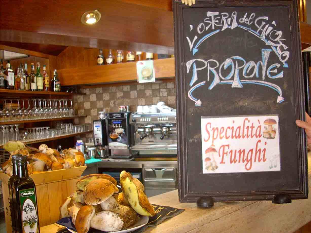 Presso l'Osteria del Chiosco