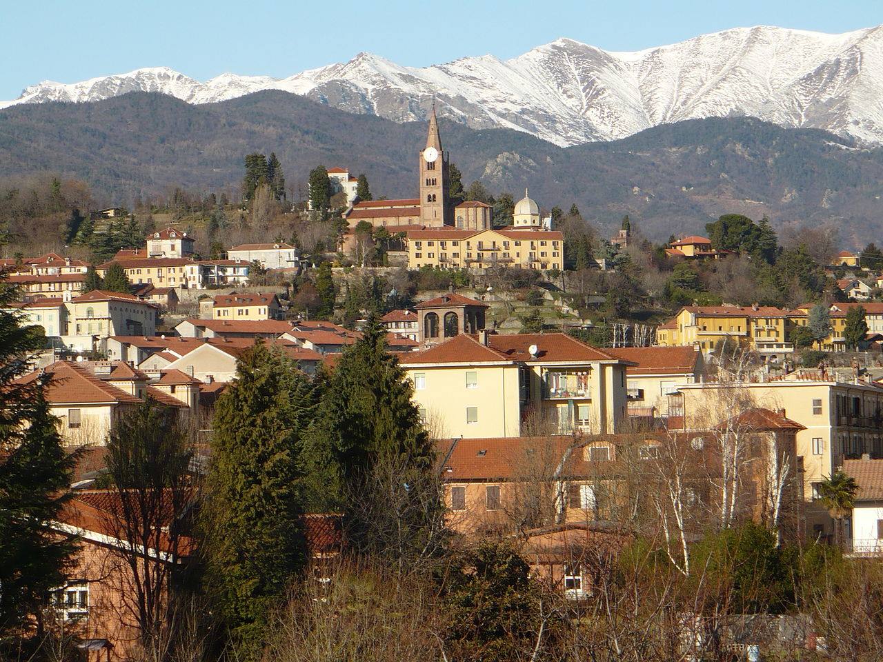Veduta di Pinerolo