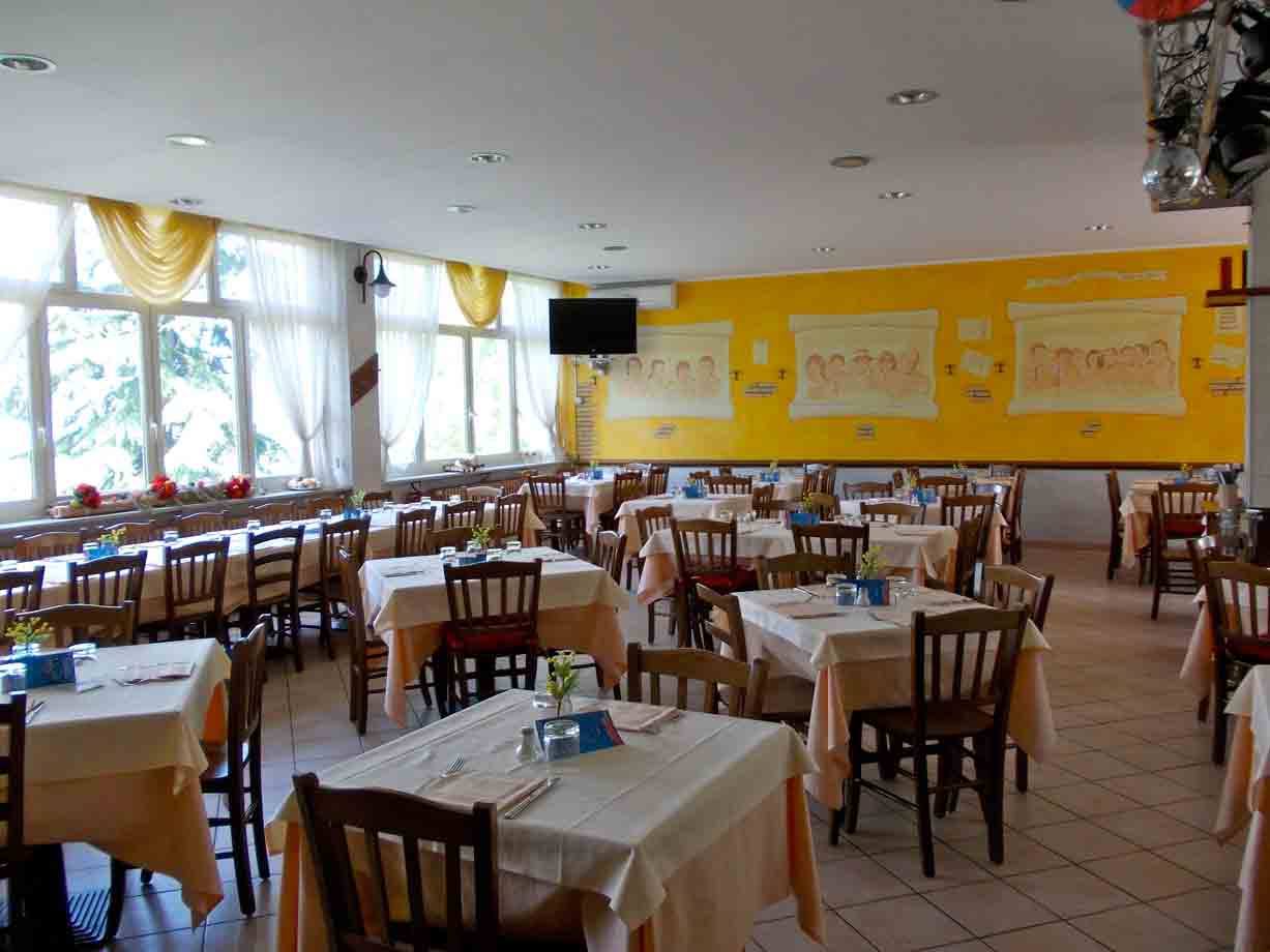 Una delle sale del Ristorante Pizzeria Donna Sofì