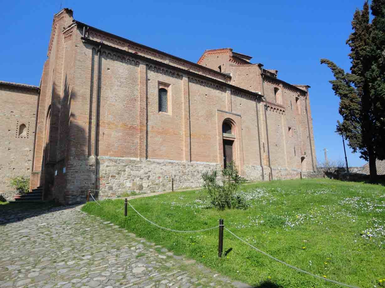 Veduta dell'Abbazia di Monteveglio