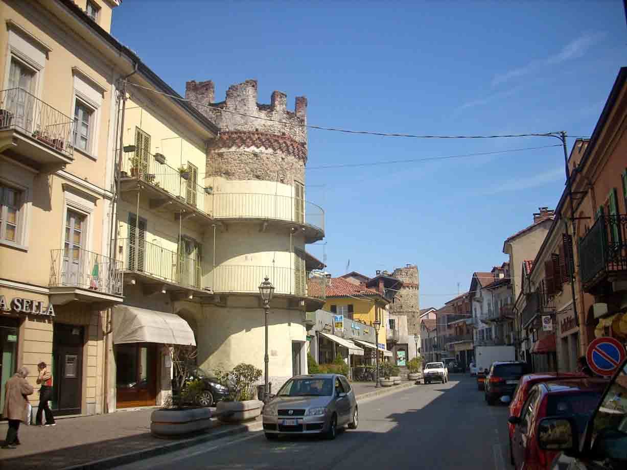 Veduta delle antiche torri