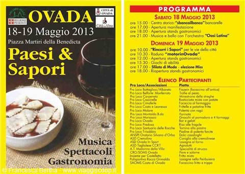 Paesi e Sapori 2013 - Ovada (Alessandria)
