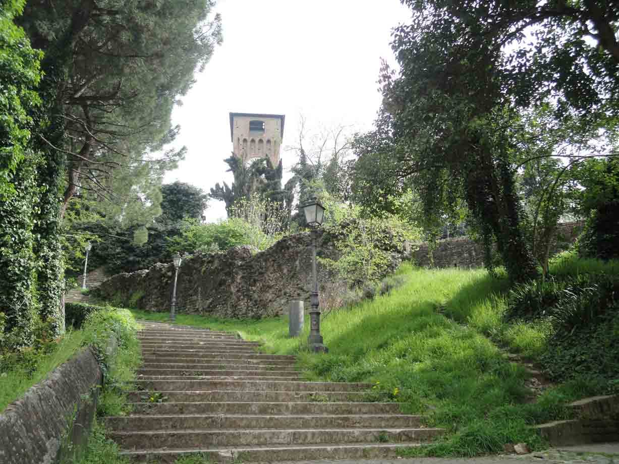 Veduta con la torre