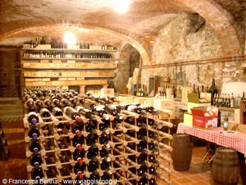 La cantina del Ristorante Bel Soggiorno