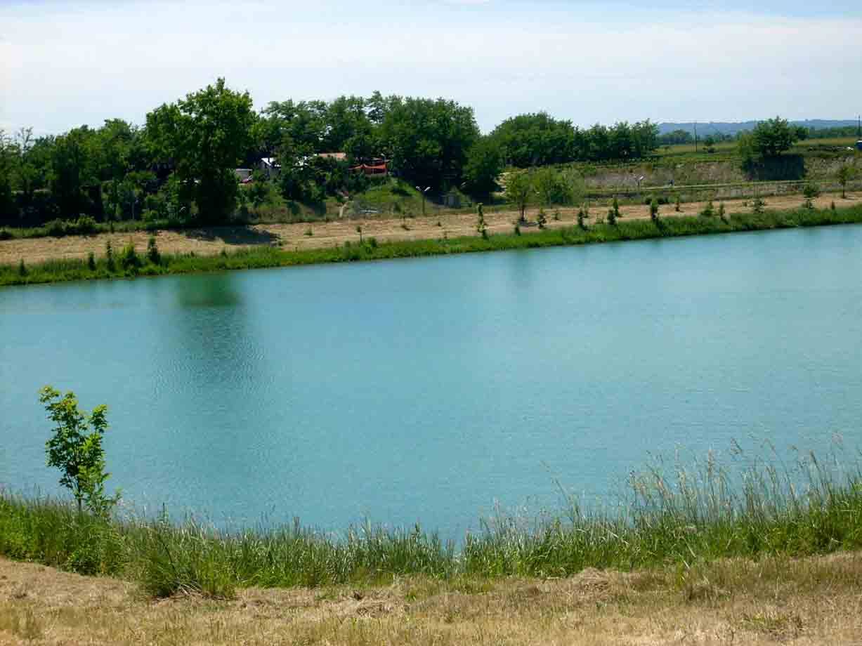 Lago Blu a Casal Cermelli