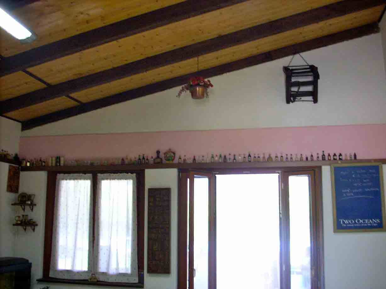 Interno dell'Agriturismo Arlecchino