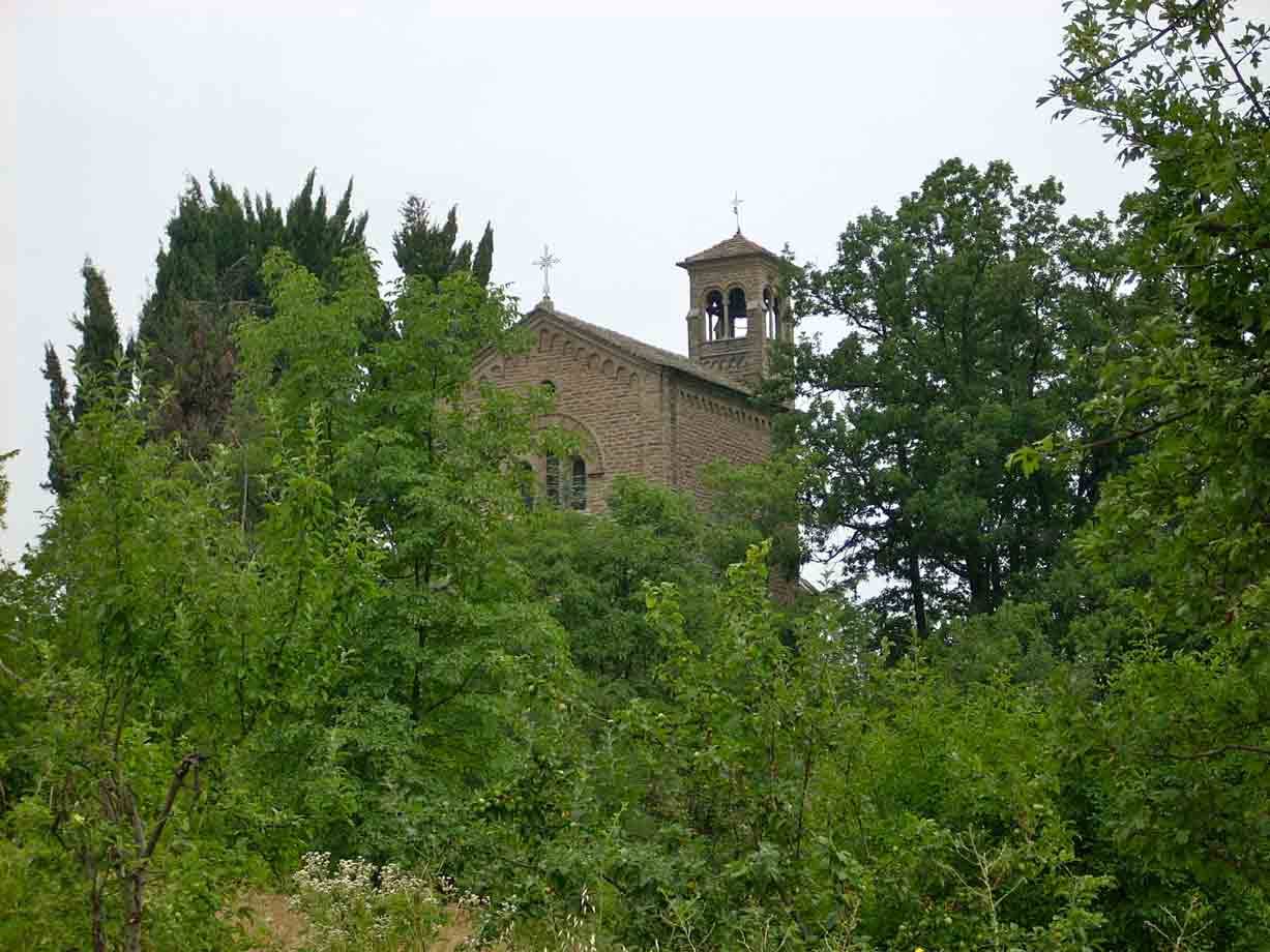 La Chiesa di San Felice, immersa nel verde