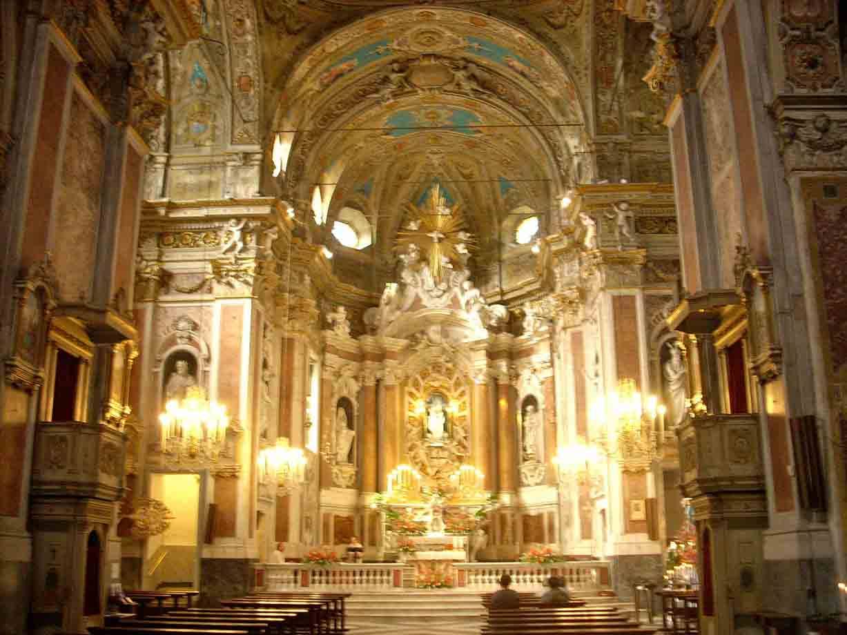 Interno del Santuario