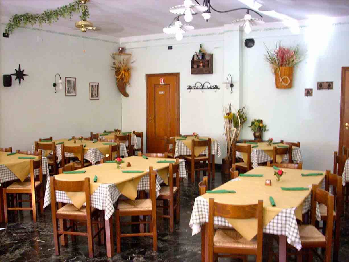 La sala interna de la Castagnina