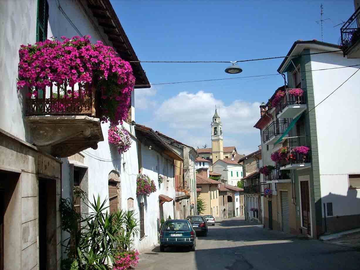 Uno scorcio di Capriata d'Orba