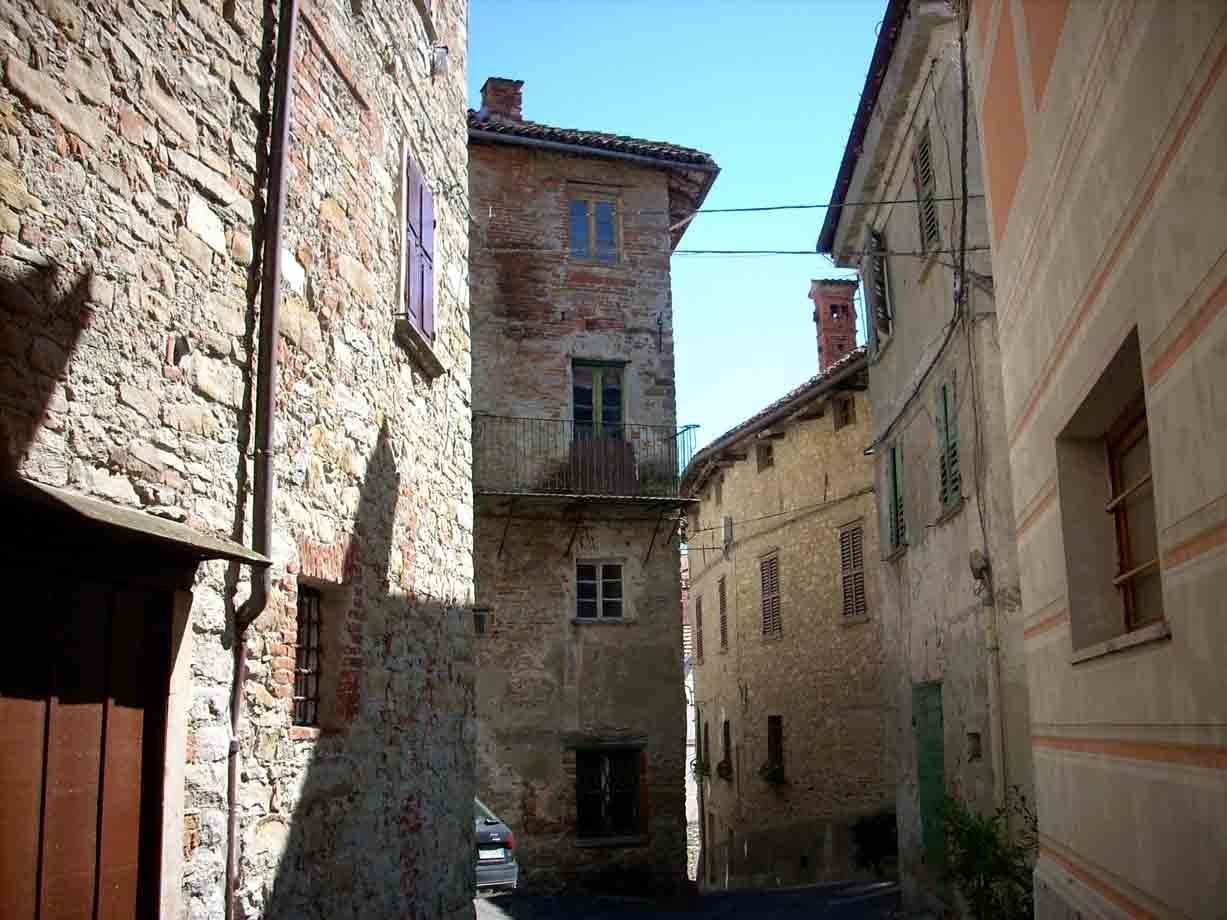 Uno scorcio di Tagliolo Monferrato