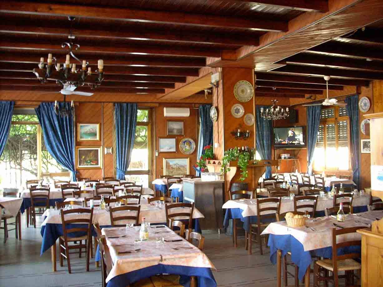 La sala dell'Hotel Ristorante Zenit