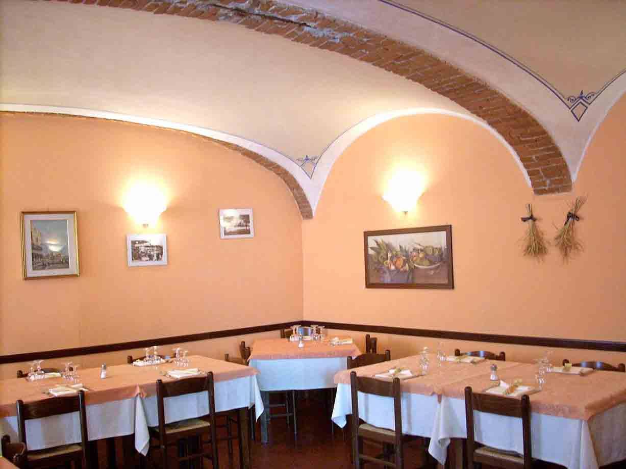 Nelle sale del Ristorante Grotta
