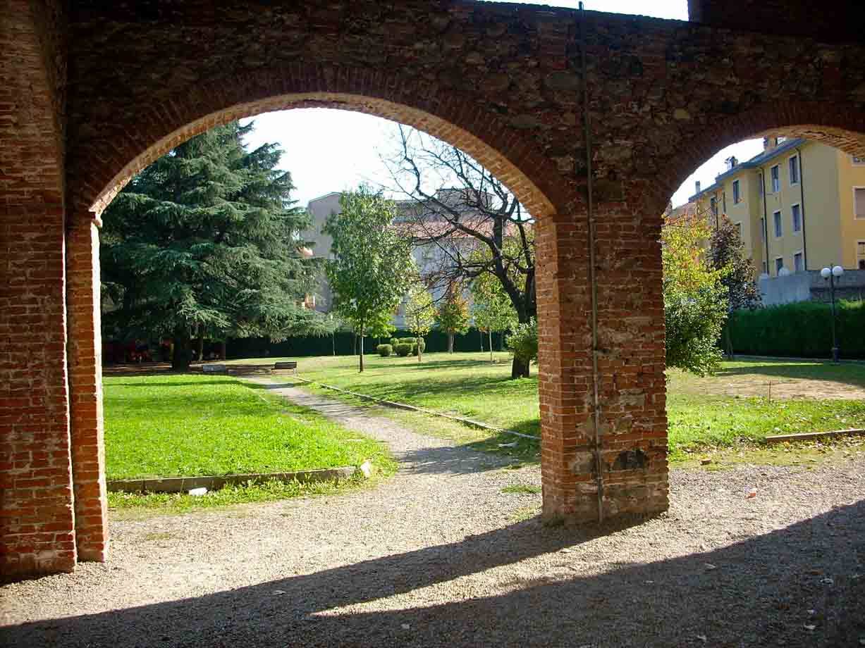 Scorcio di un parco di Ovada