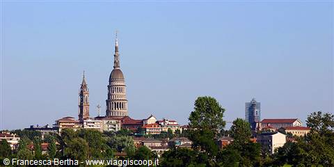 Veduta panoramica di Novara