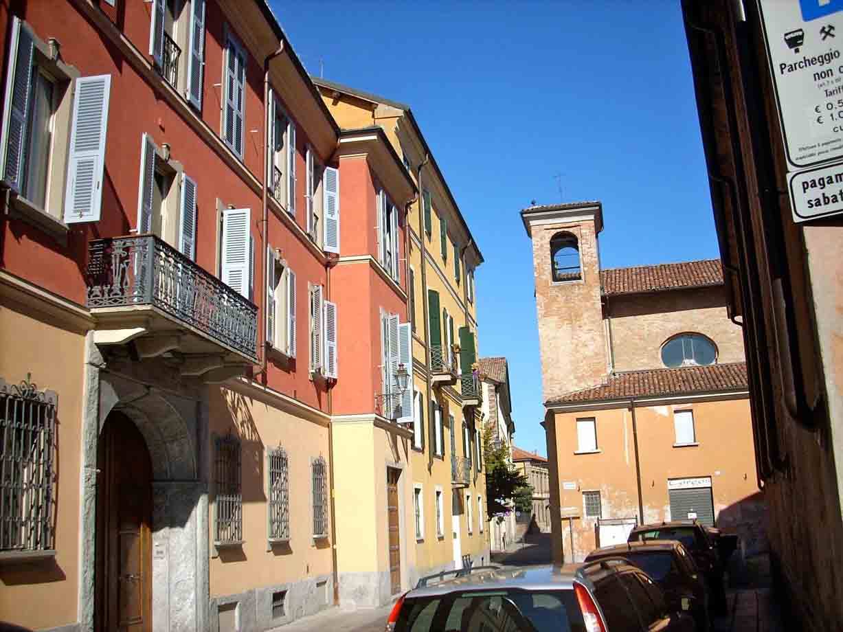 Uno scorcio del centro storico