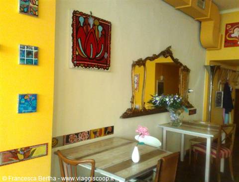 La sala del Ristorante Erbaluce