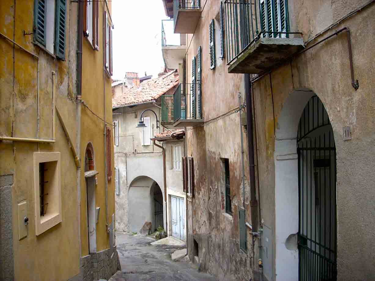 Nei vicoli del centro storico