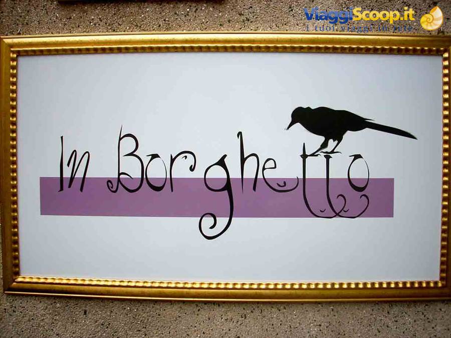 Il logo del Ristorante In Borghetto con il Tuchino