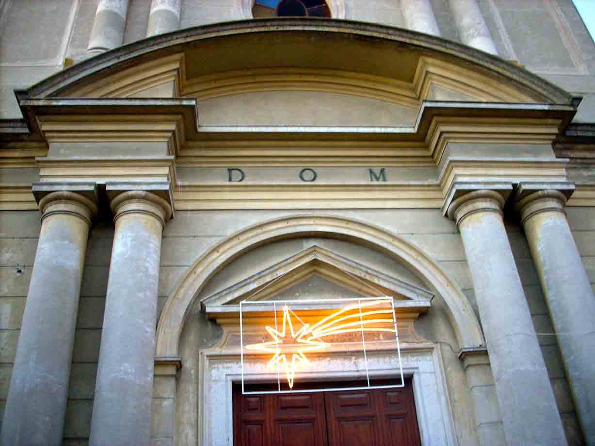 La chiesa parrocchiale, particolare