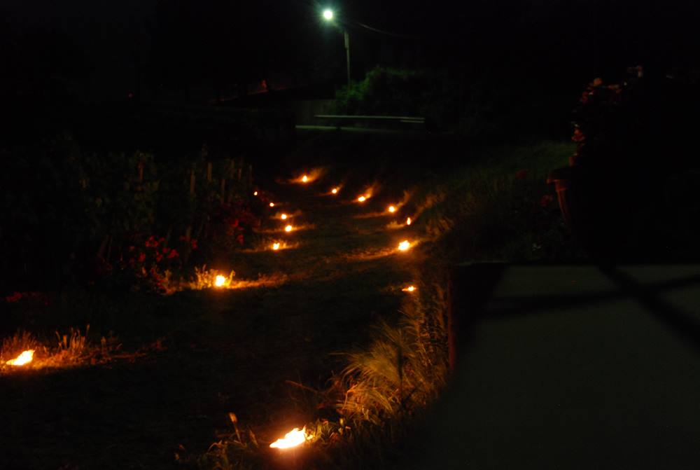 Castel Rocchero in Lume