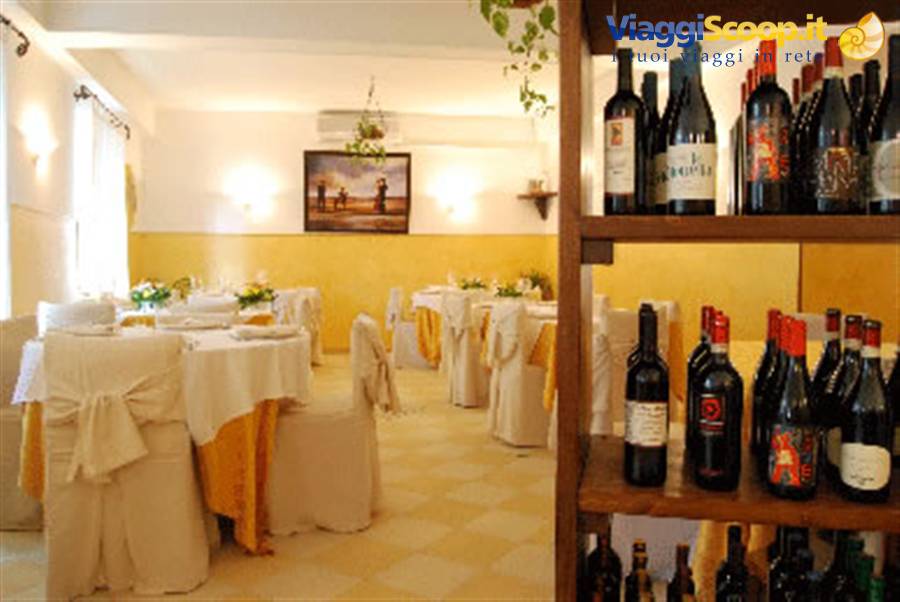 Nelle sale del Ristorante Bunet