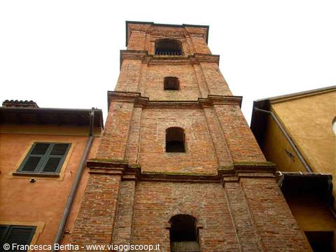 La torre campanaria della Collegiata di Santa Maria Maggiore