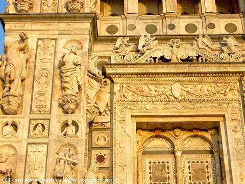 Certosa, le decorazioni