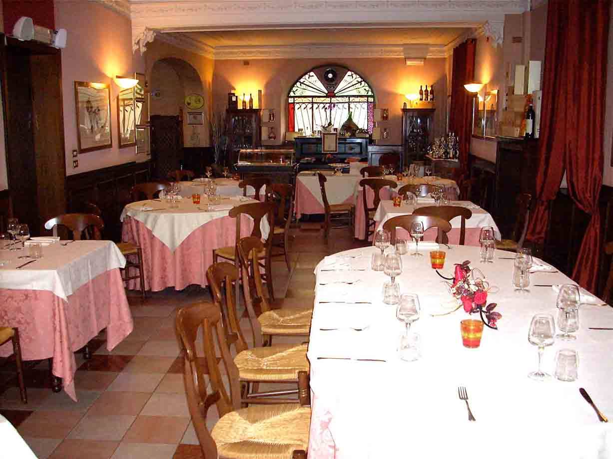 Nelle sale del Ristorante Il Cuuc