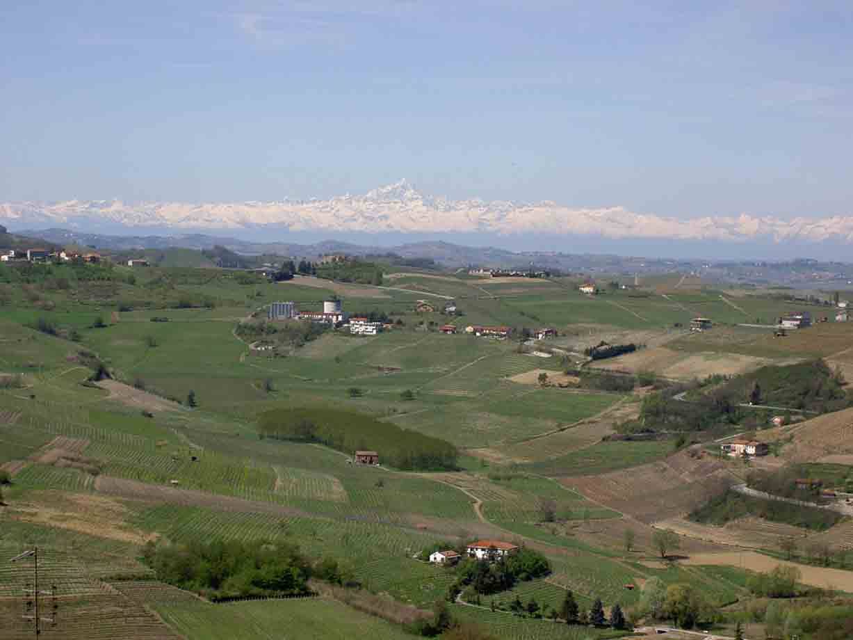Le colline d'estate