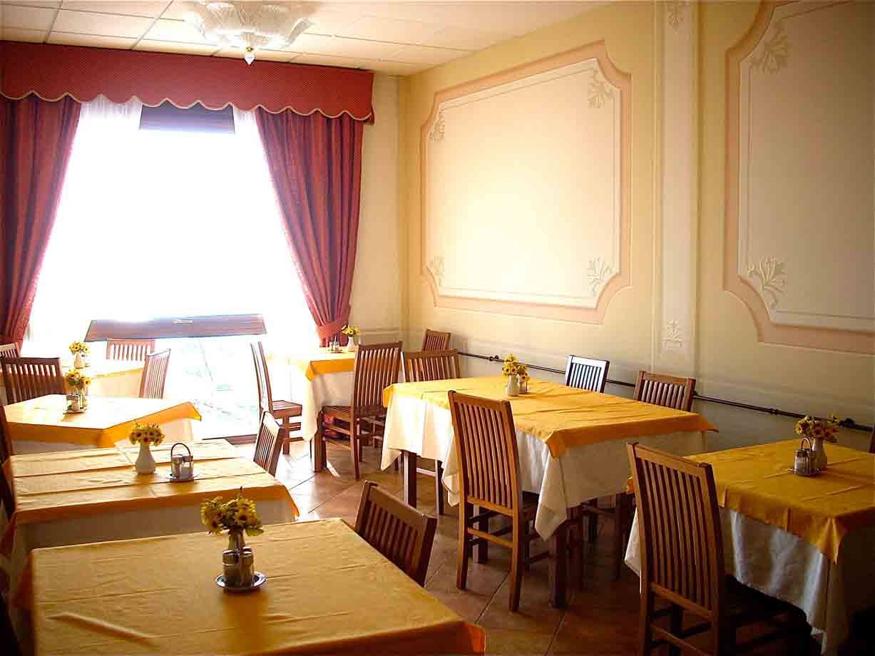 Nelle sale dell'Hotel Ristorante Belvedere