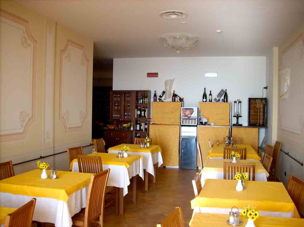 Nelle sale dell'Hotel Ristorante Belvedere