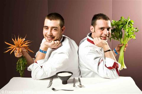 Gli chef Christian e Manuel Costardi