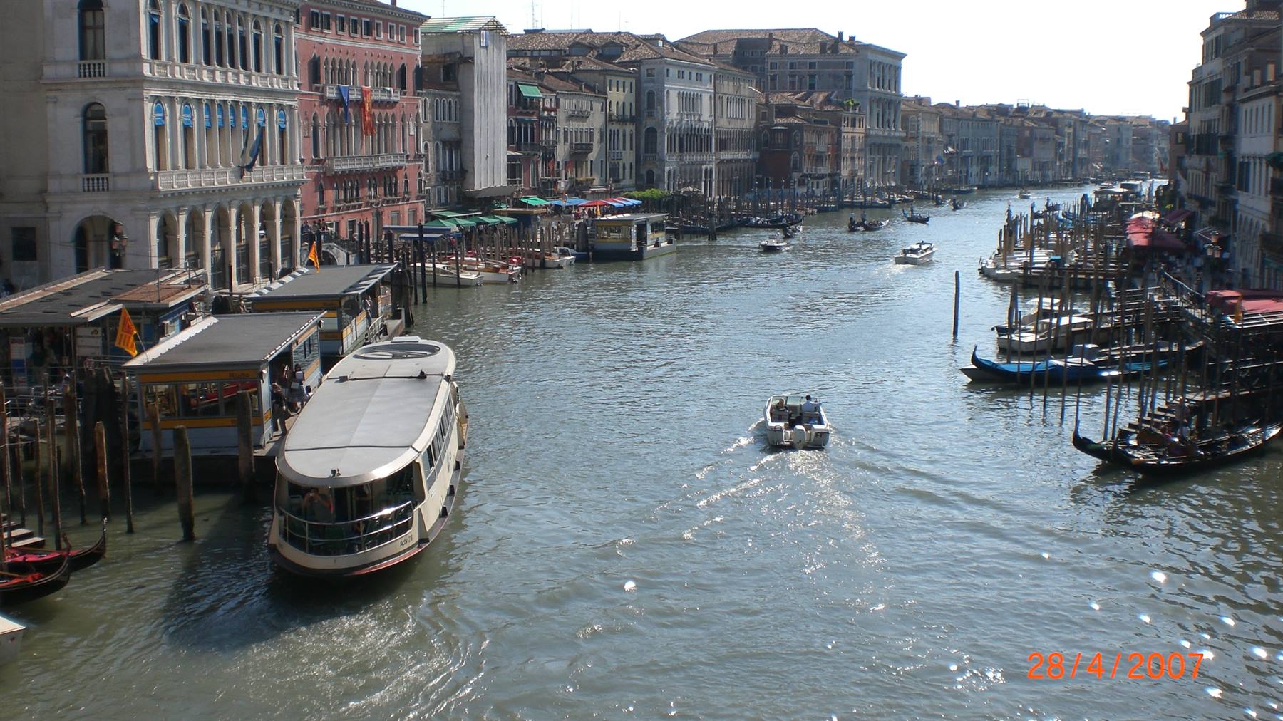 IL CANAL GRANDE DA RIALTO