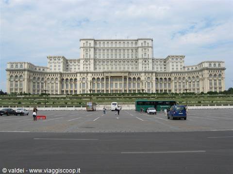 Romania: Bucarest Il palazzo Presidenziale