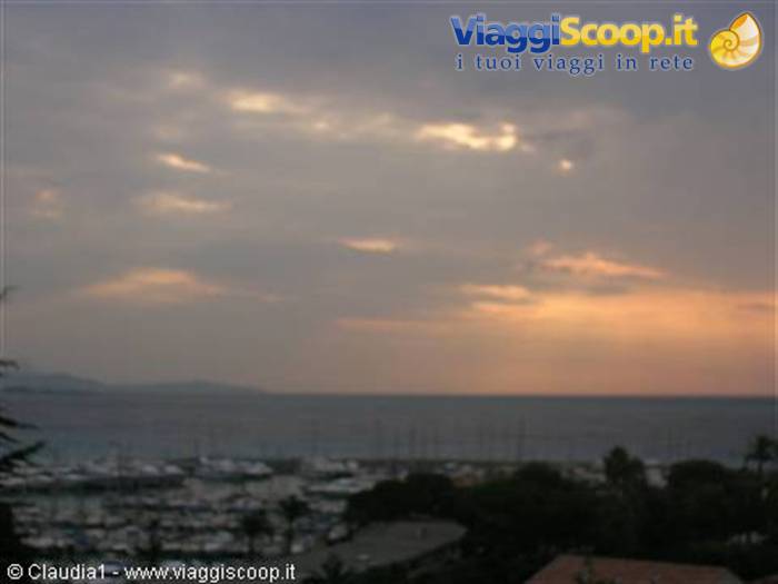 Tramonto a Villeneuve Loubet